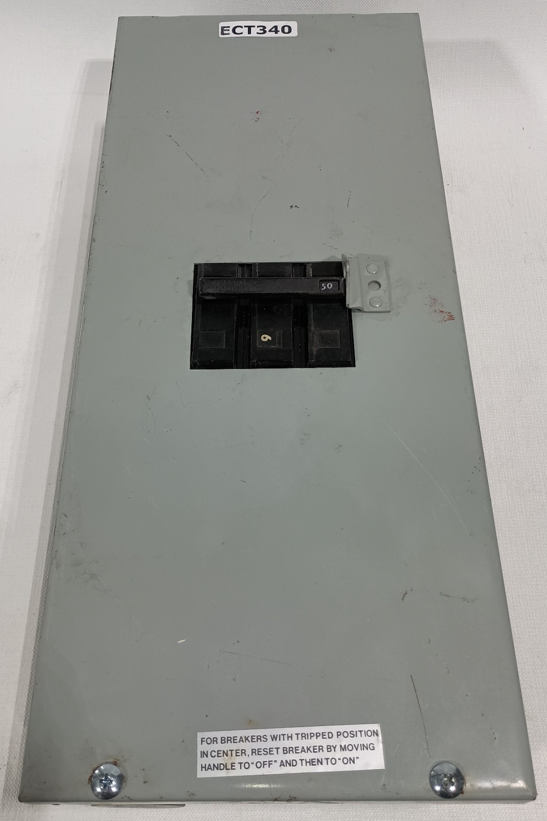 50A Breaker Disconnect Indoor Three Phase Crouse-Hinds TQL32050 E13207 LP00306 M
