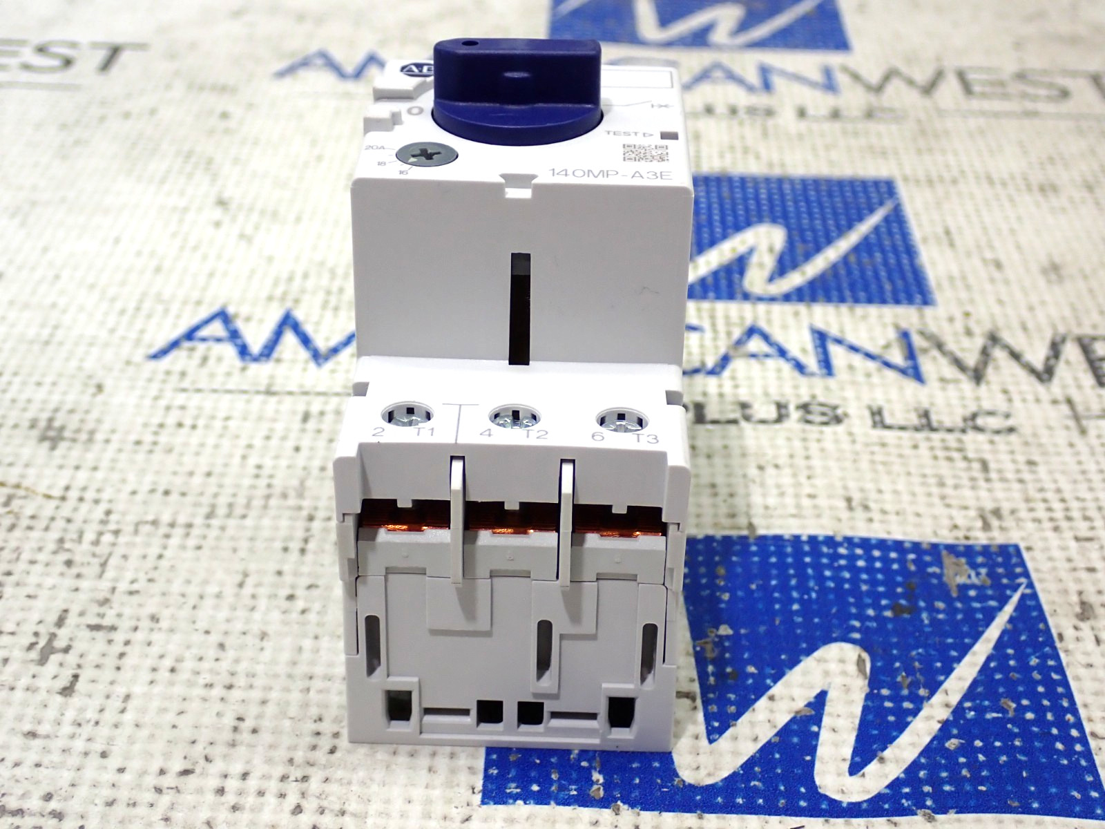 New Allen Bradley 140MP-A3E-C20 16-20 Amp Motor Protection Circuit Breaker