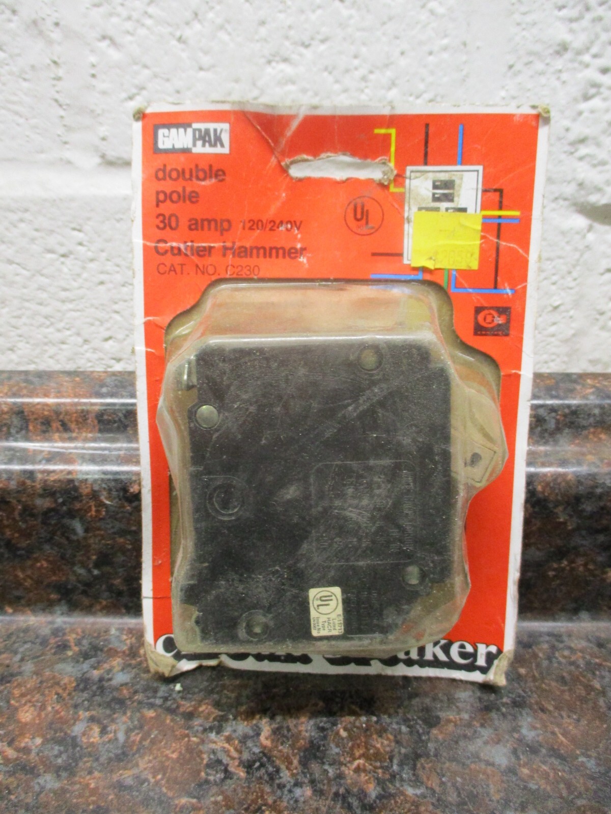 Cutler Hammer CH230 C230 CIRCUIT BREAKER DOUBLE POLE 30AMP GamPak FREE SHIPPING