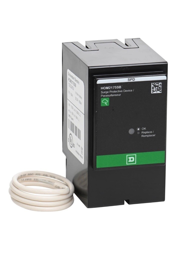 Square D by Schneider ElectricHOM2175SB HomelineSurgeBreaker,25kA,120/24OV