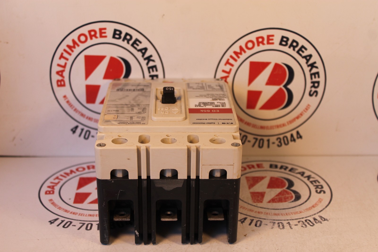 ✪NEW✪ Eaton ED3150BP10 150 AMP 3 Pole Industrial Circuit Breaker ED 65K ✪NEW✪