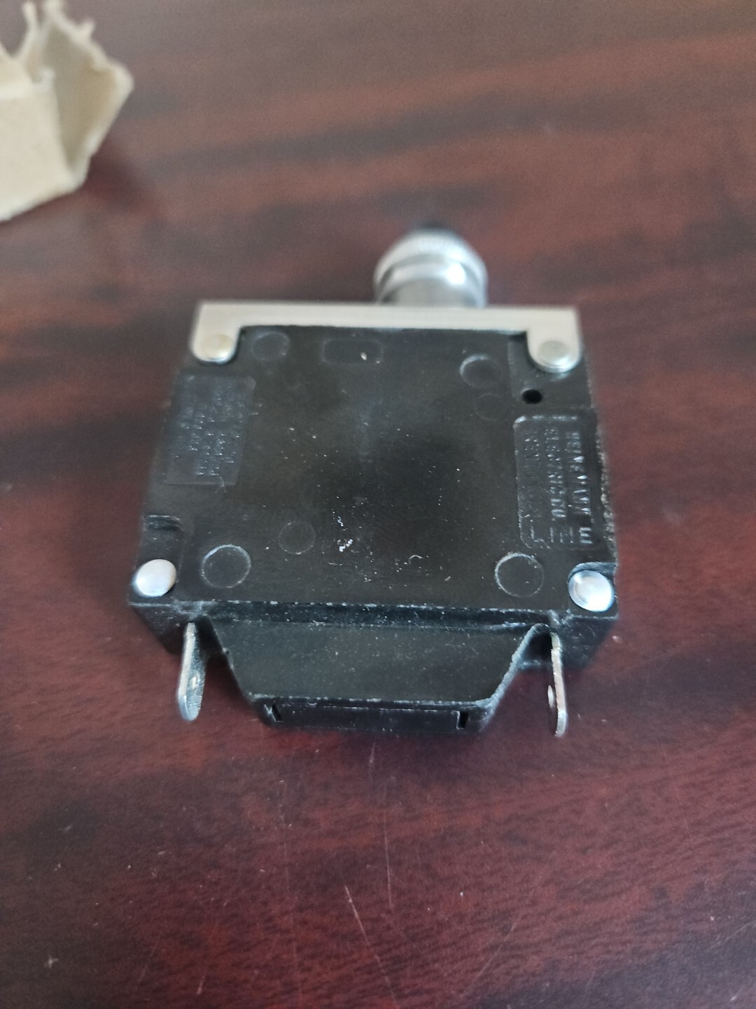 HEINEMANN JD1-B8, Re-Cirk-it, Push Button Circuit Breaker, 25A, 65V, DC