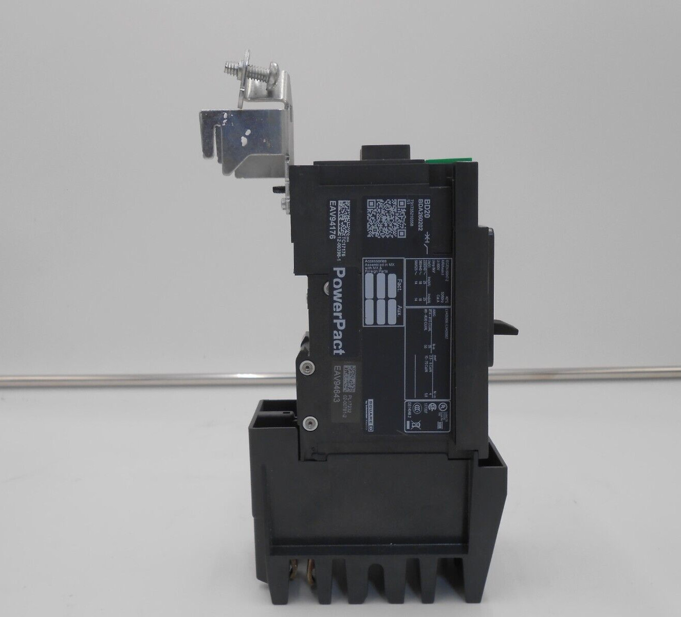 SQUARE D BDA260204 Circuit Breaker 2P 20nA 480V