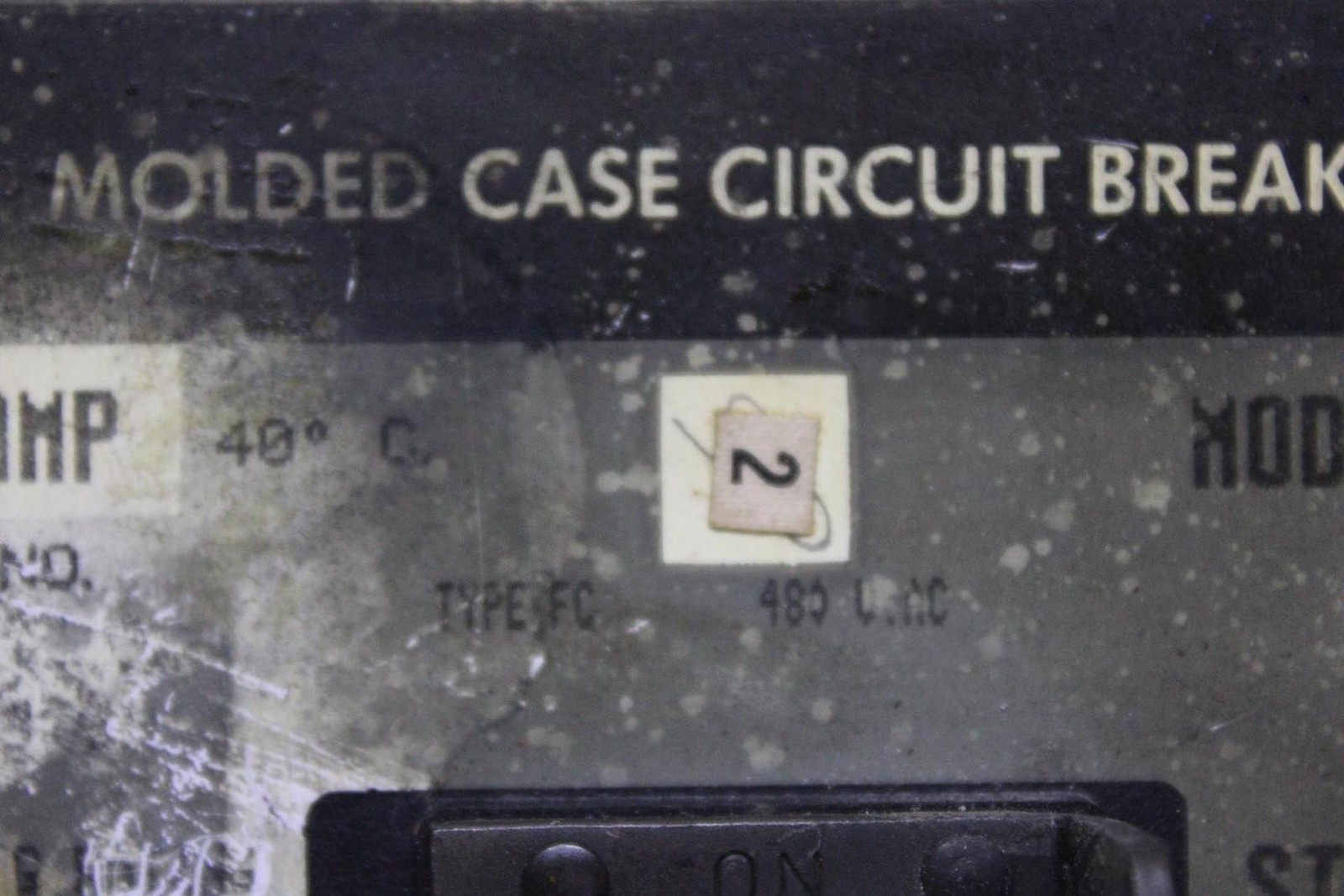 SQUARE D I-LINE CIRCUIT BREAKER FC34060 60 AMP 480 VOLT 3-POLE *DAMAGED TAG*