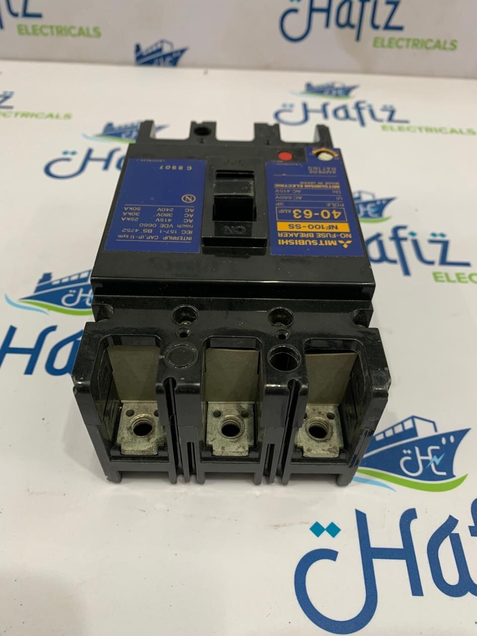 MITSUBISHI NF100-SS CIRCUIT BREAKER 40-63 A SELECTABLE FREE FAST SHIPPING