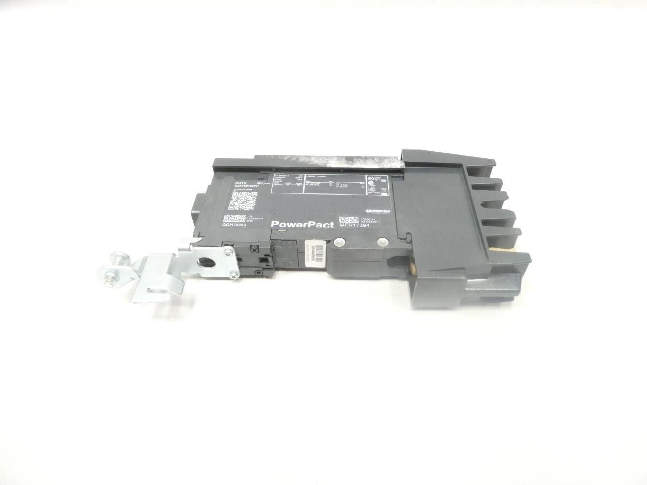 Square D BG15 BGA160155YP Powerpact Circuit Breaker 1p 15a