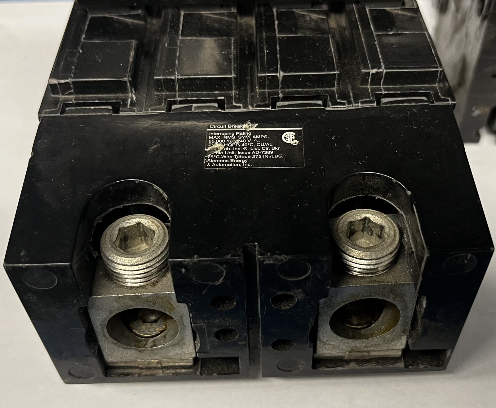 SIEMENS Q2200BHH 2P 200A 120/240VAC CIRCUIT BRKR *NEW OLD STOCK* PRICE PER EACH