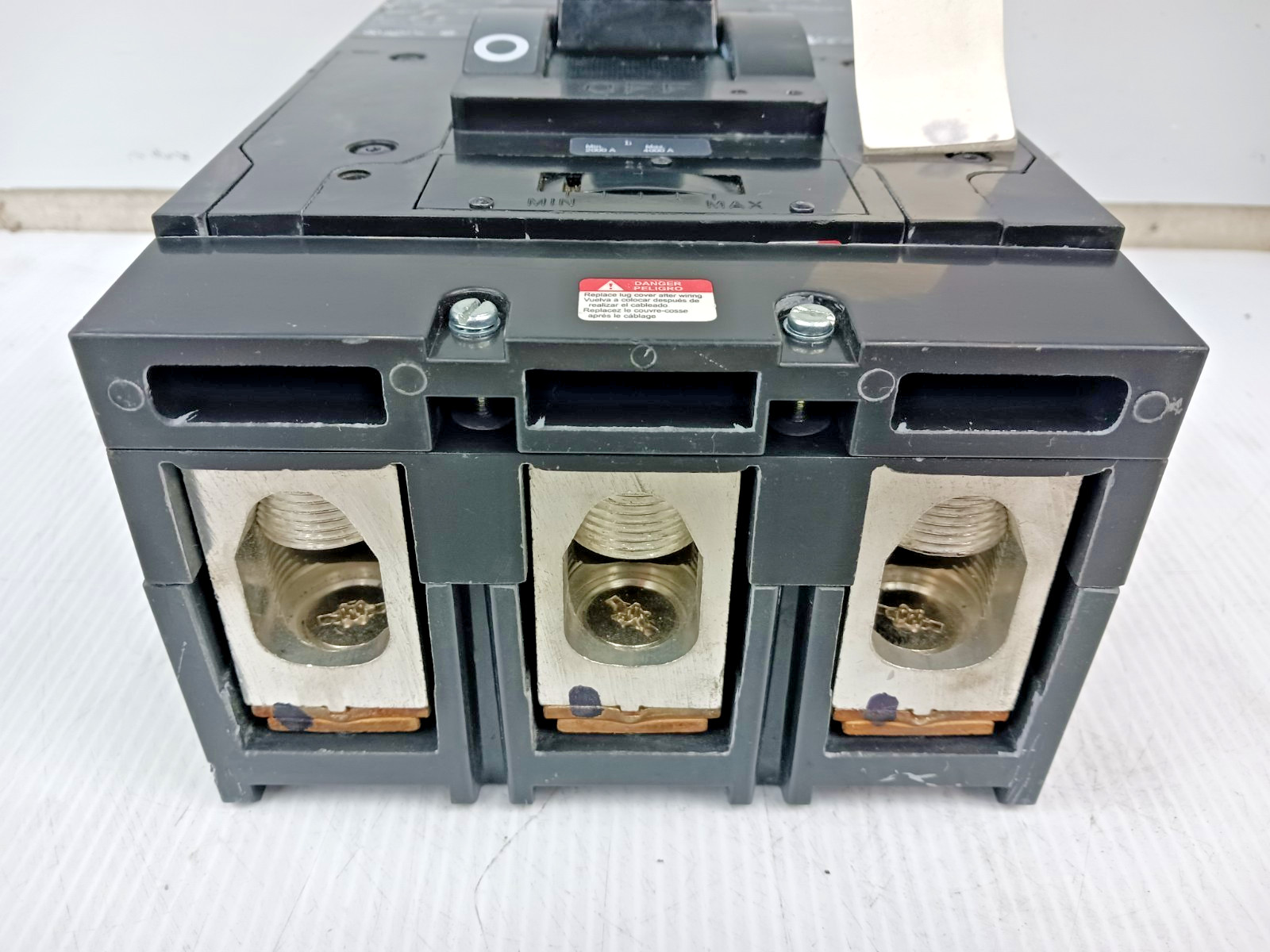 New Square D 400 Amp Circuit Breaker 3 Pole 600 VAC LAL36400MB (NTO)