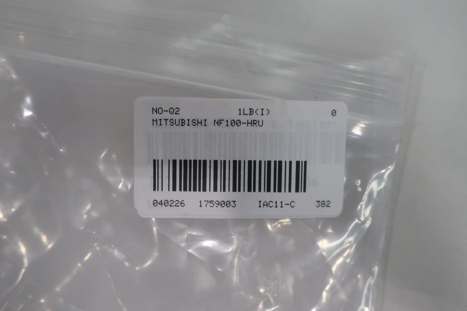 Mitsubishi NF100-HRU3P15A Molded Case Circuit Breaker 15a 480v-ac 3p