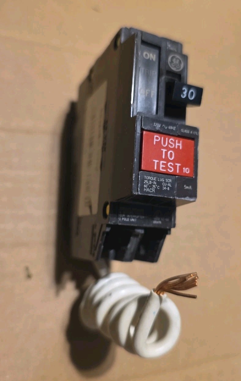 THQL1130GF GFCI Circuit Breaker 1P 30A 120V