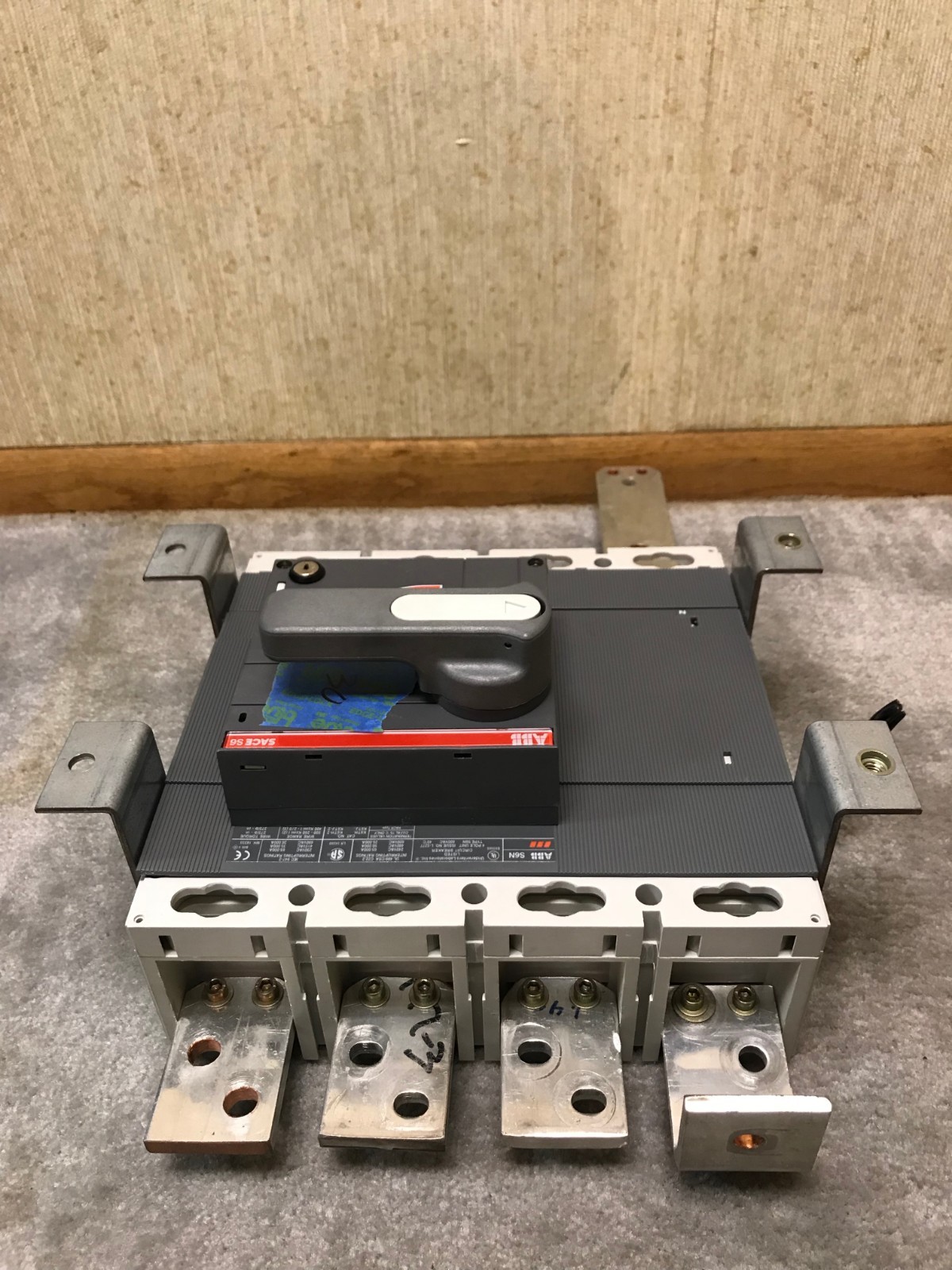 600 Amp ABB Sace S6N Molded Switch Case | 4 Pole