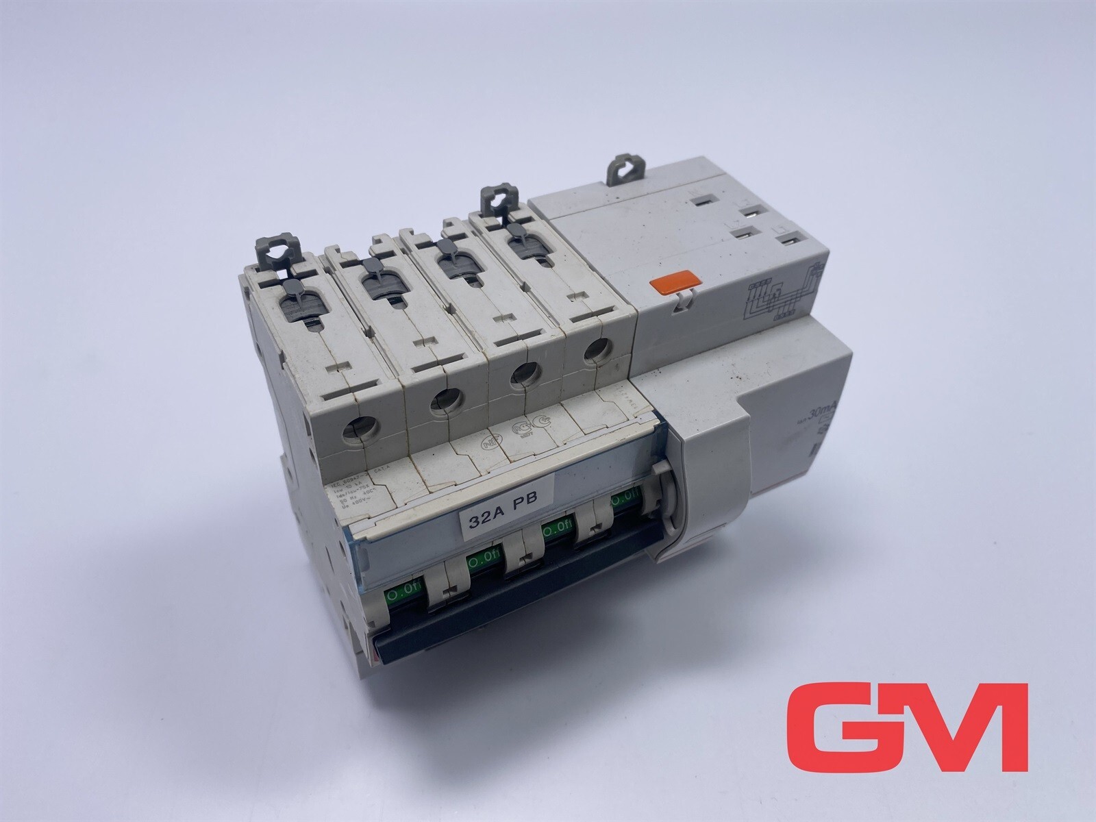 Legrand FI/LS Switch 411201 Circuit Breaker DX³6000 4P 400V C40 10kA AC 30 mA