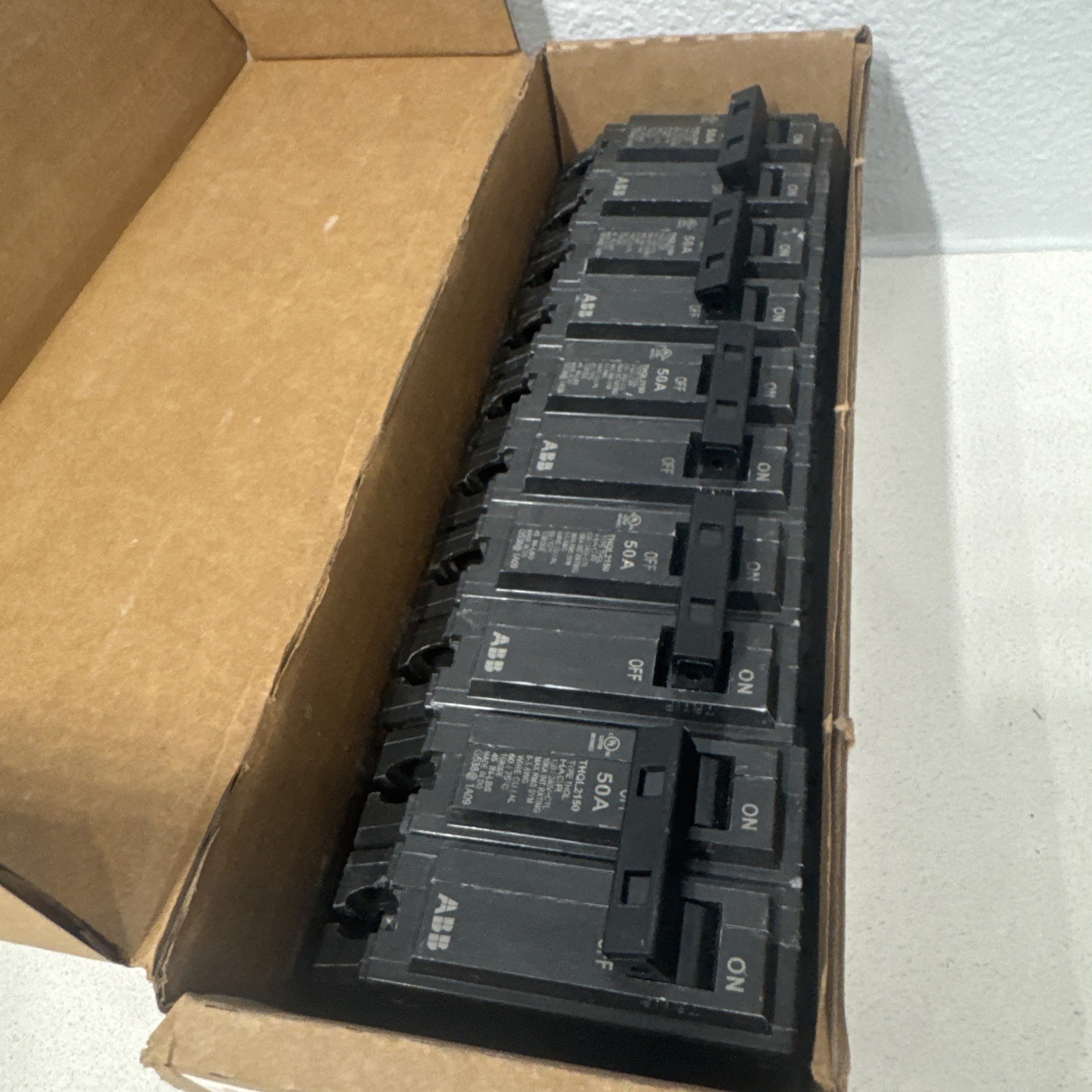 General Electric THQL2150 2-Pole Circuit Breaker Pack of 5