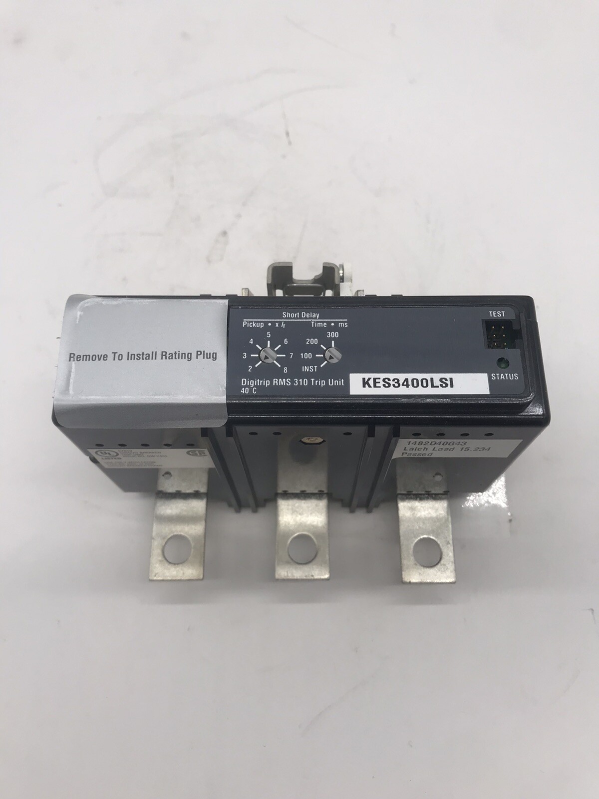 HOUSTON STOCK NEW EATON KES3400LSI DIGITRIP LSI TRIP UNIT 400 AMP FREE 2 DAY AIR