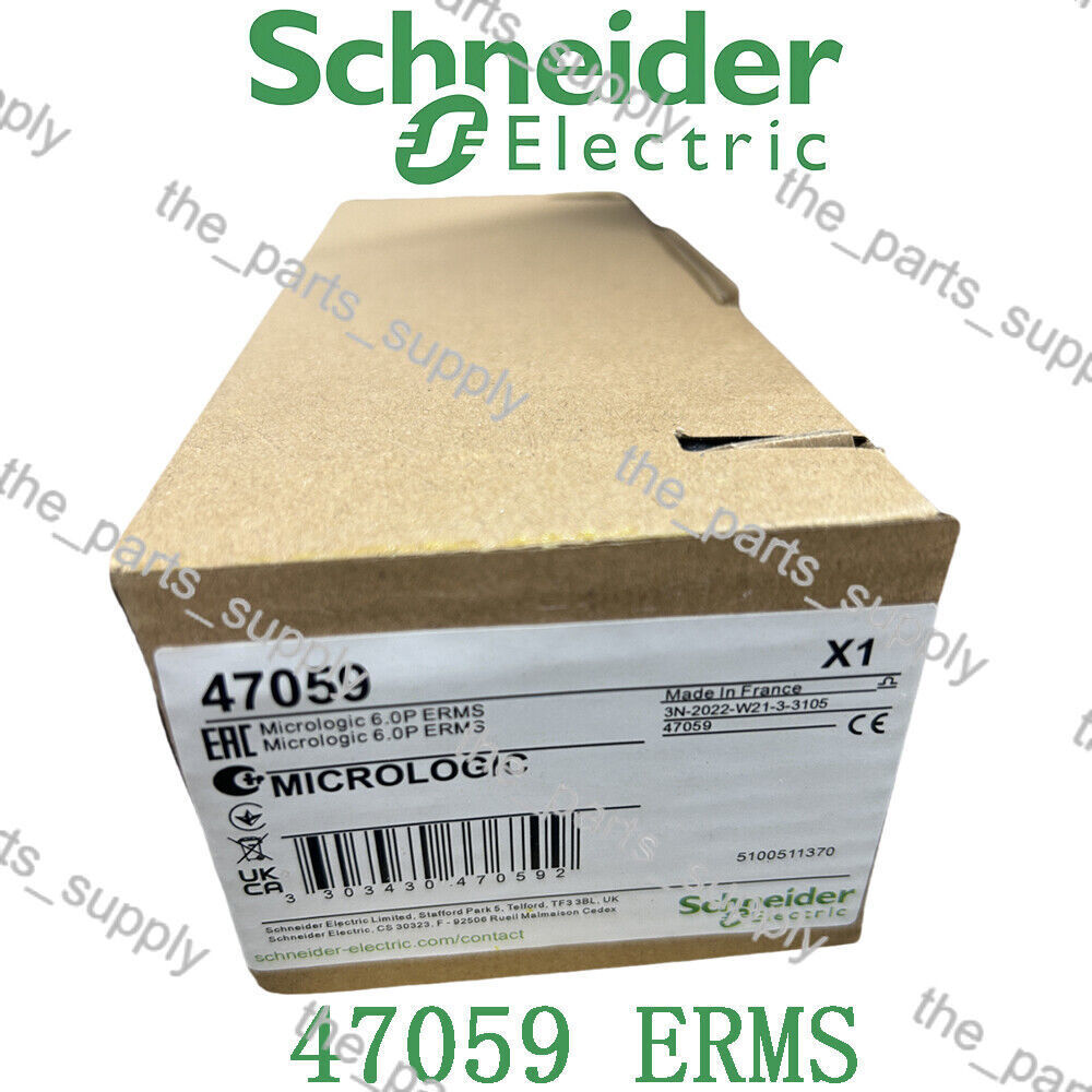 47059 ERMS SCHNEIDER ELECTRIC /SQUAR D TRIP UNIT MICROLOGIC 47059 6.0P ERMS