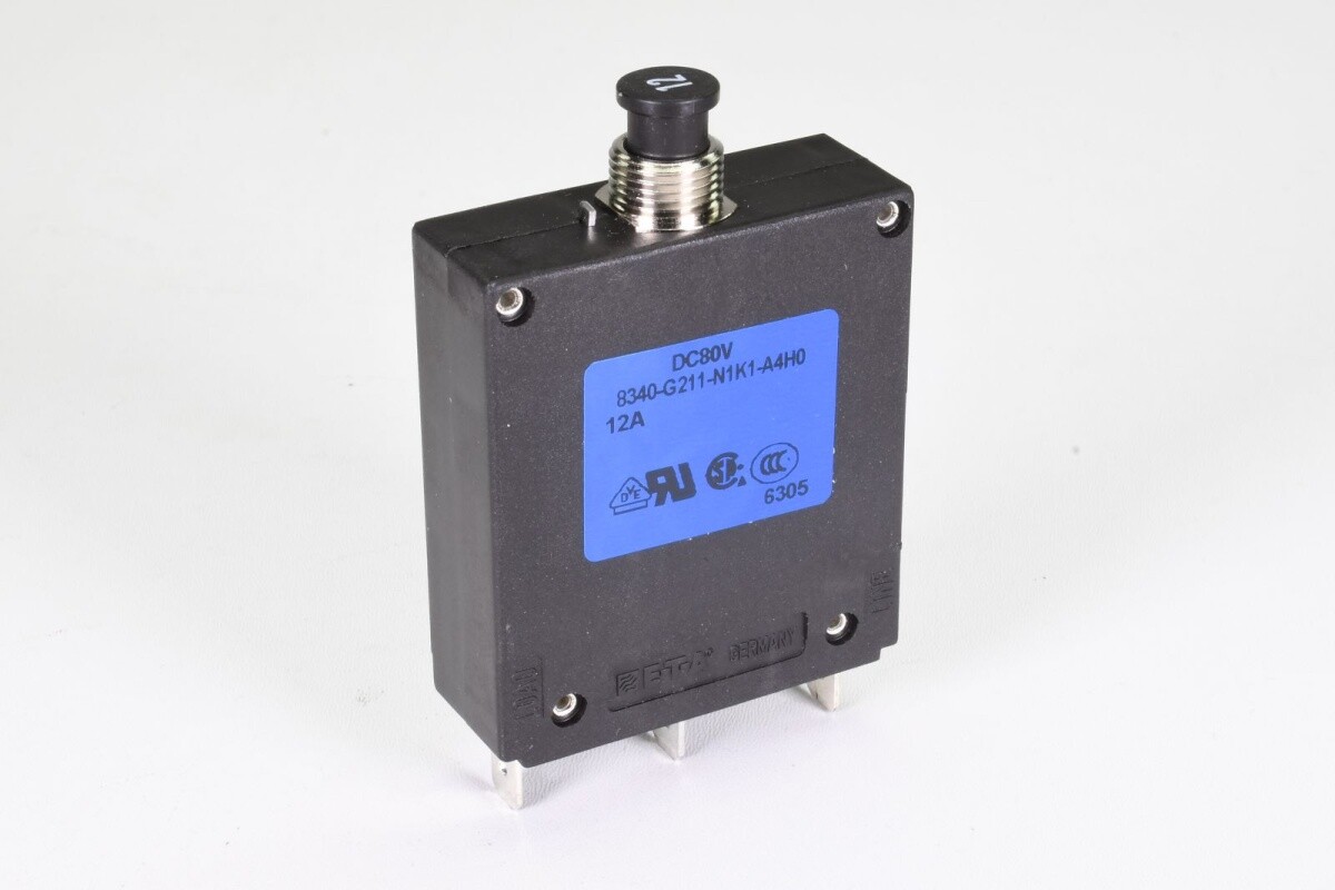 E-T-A 8340-G211-N1K1-A4H0-12A, Hydraulic-magnetic circuit breaker