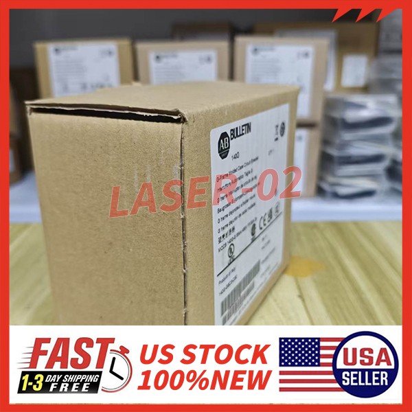 New Sealed Allen-Bradley 140G-G6C3-C80 Circuit Breaker 80A 3-Pole 480V Fast Ship