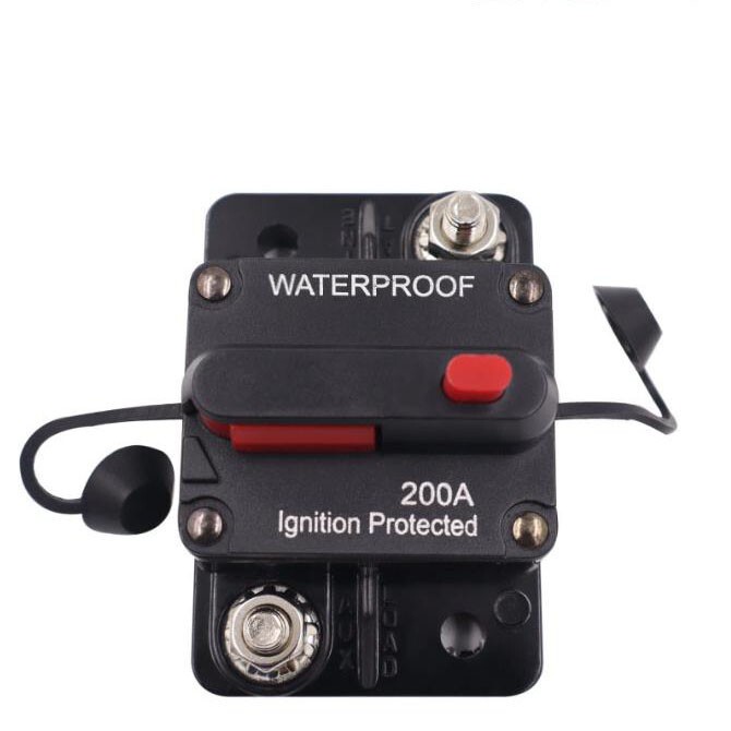 Circuit Breaker Audio Fuse 20A-300A Amp 12V-48V DC Car Boat Manual Reset Switch