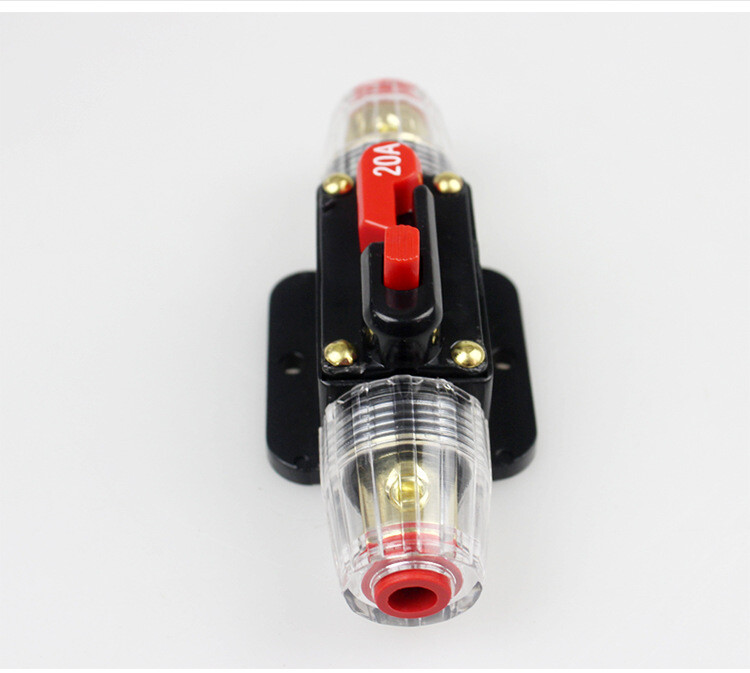 DC 12V-24V Home Solar System Waterproof Circuit Breaker Reset Fuse Inverter