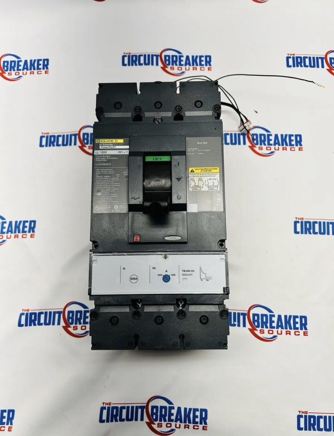 SQUARE D Power Pact LLF37060D33 600V 600A 3pole