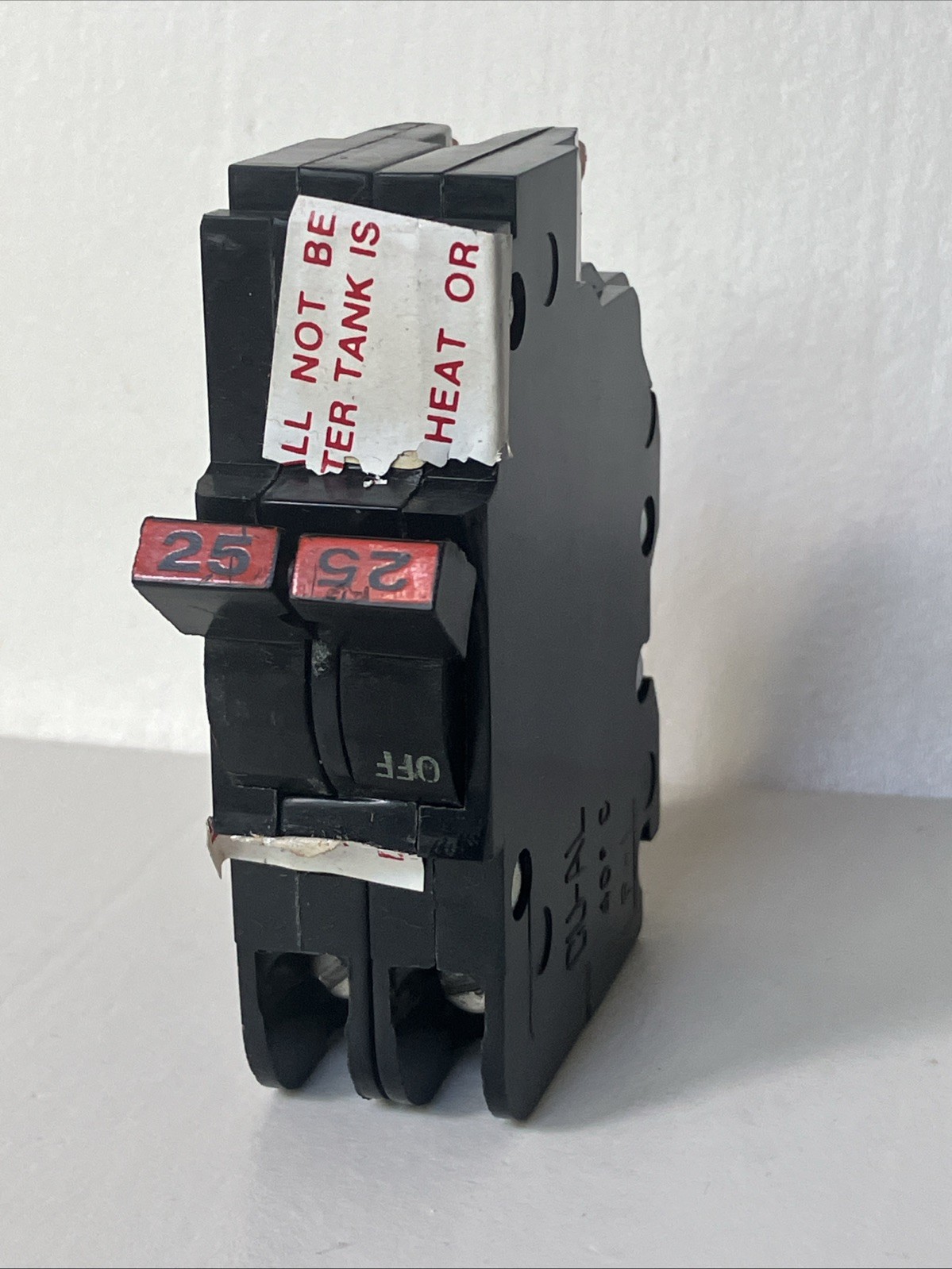 Federal Pacific NC225 FPE 25 Amp 120-240V 2P 10kA Red Handle