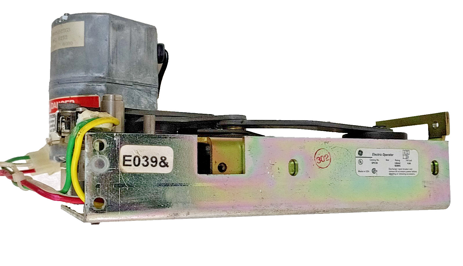 *Used & Tested* GE POWER BREAK ll 2 CIRCUIT BREAKER 120V MOTOR OPERATOR SPE1