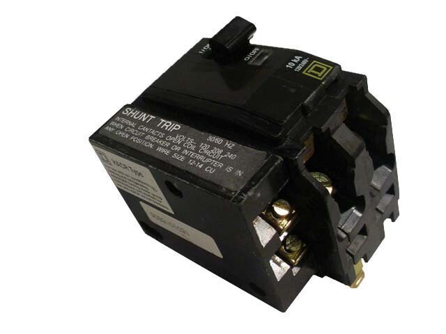 SQUARE D QOB250-1021 NN 50A 240V 2P {AIC}K NEW
