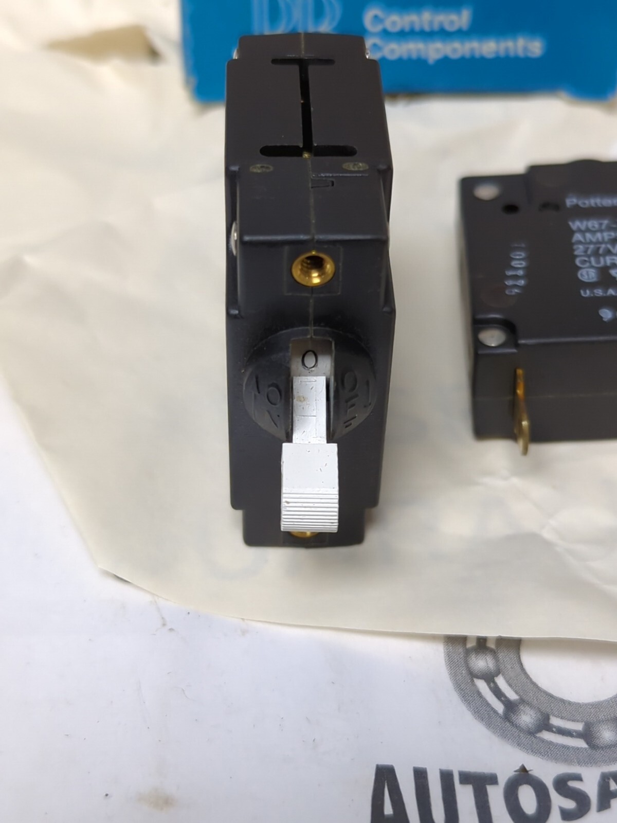 POTTER & BRUMFIELD,W67-X2Q12-7,CIRCUIT BREAKER 1 POLE BOX OF 2