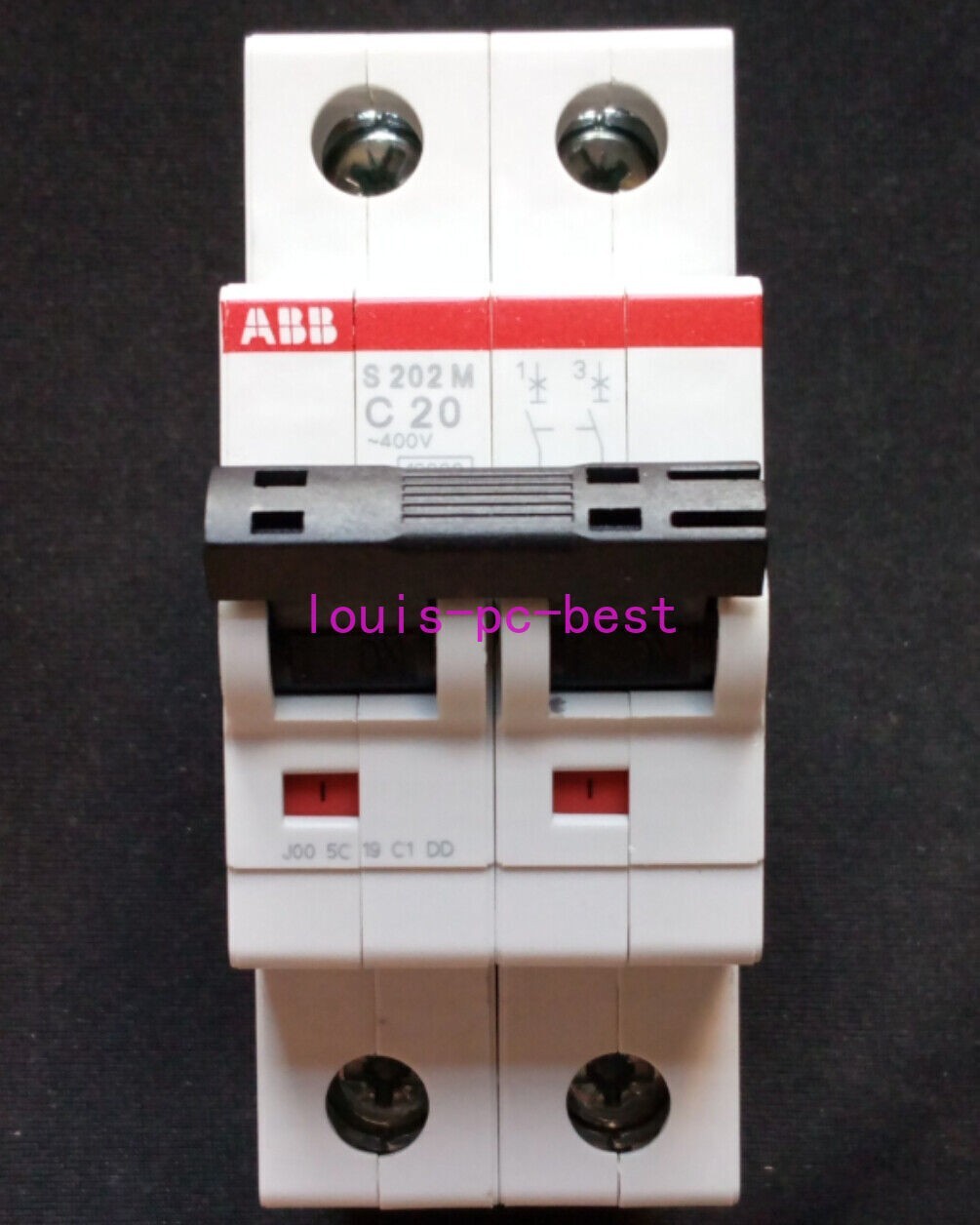 For ABB 2P S202M-C20 Miniature Circuit Breaker