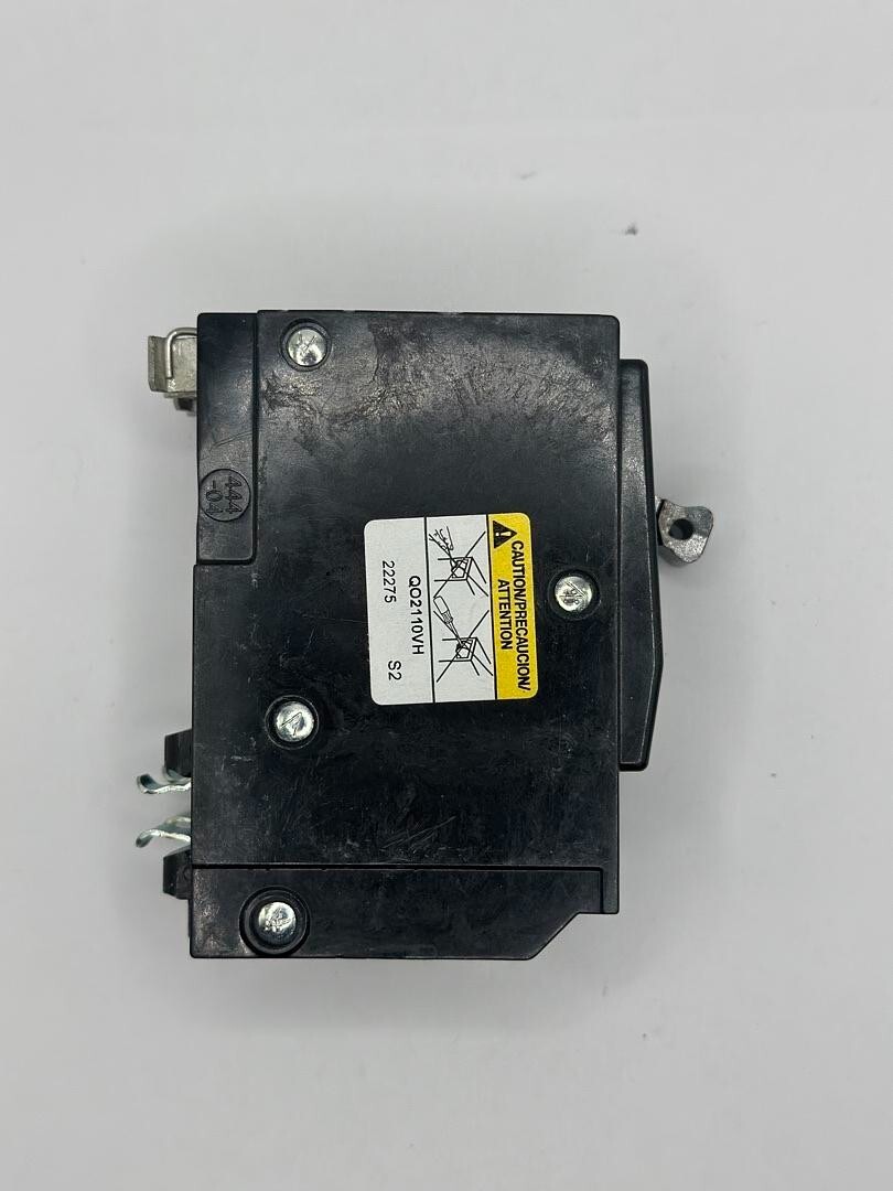 USED SQUARE D QO2110VH Circuit Breaker 110 Amp 2 Pole 120/240V 22kA