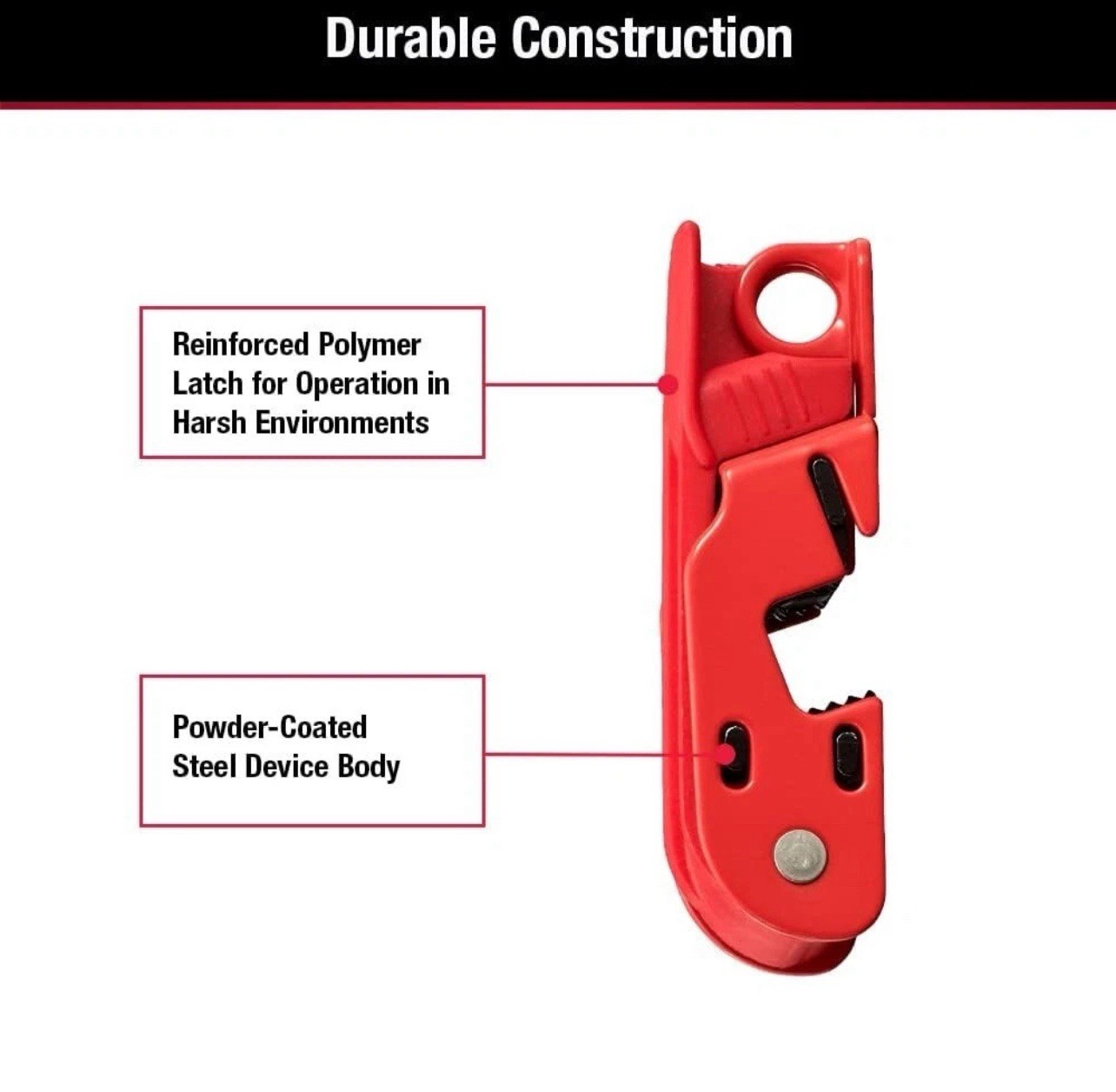Master Lock 493B Grip Tight Single Pole Breaker Lockout Steel Clamp-On