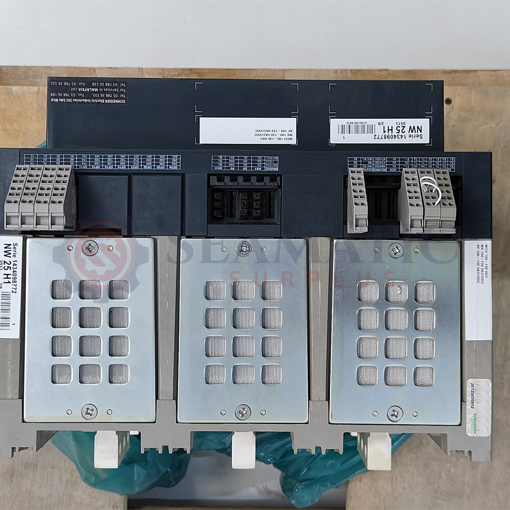 New Schneider Circuit breaker Masterpact NW25H1 – 2500 A – 3 poles -Fixed type