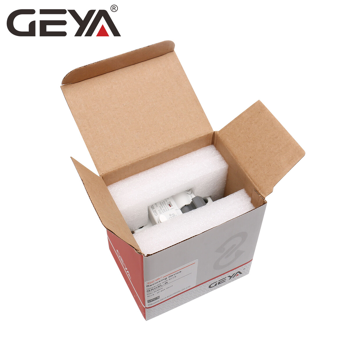 GEYA Tuya WIFI Controller Smart ELCB RCCB RCD AC Type 4P AC230V 40/63A 30/300mA
