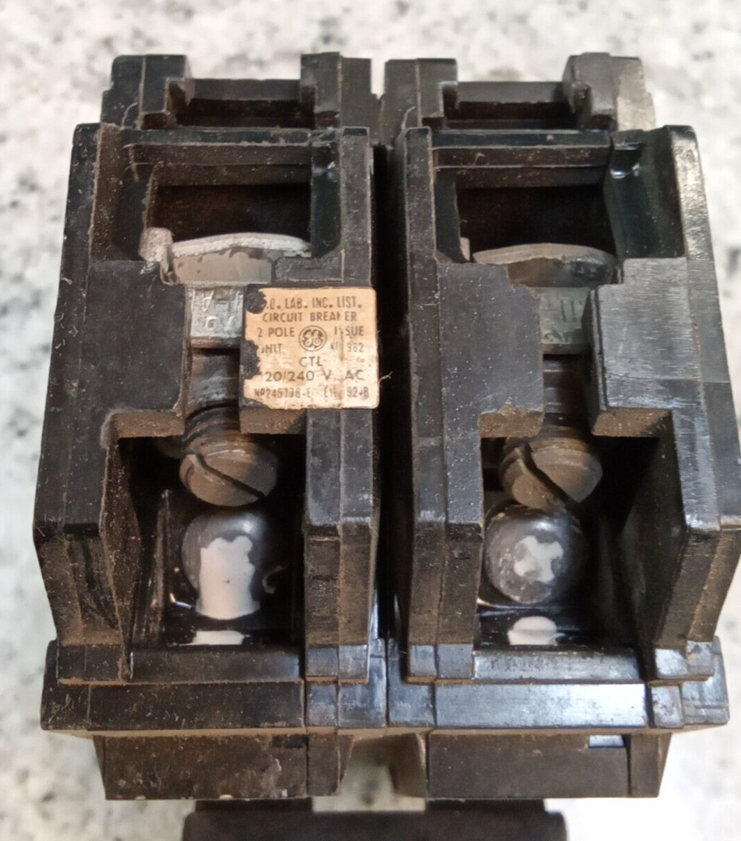 GE /BREAKER/TQL2150/ 50-Amp/ 2-Pole / 120/240VA/ Type TQL-AC /GROVE/USE(L177