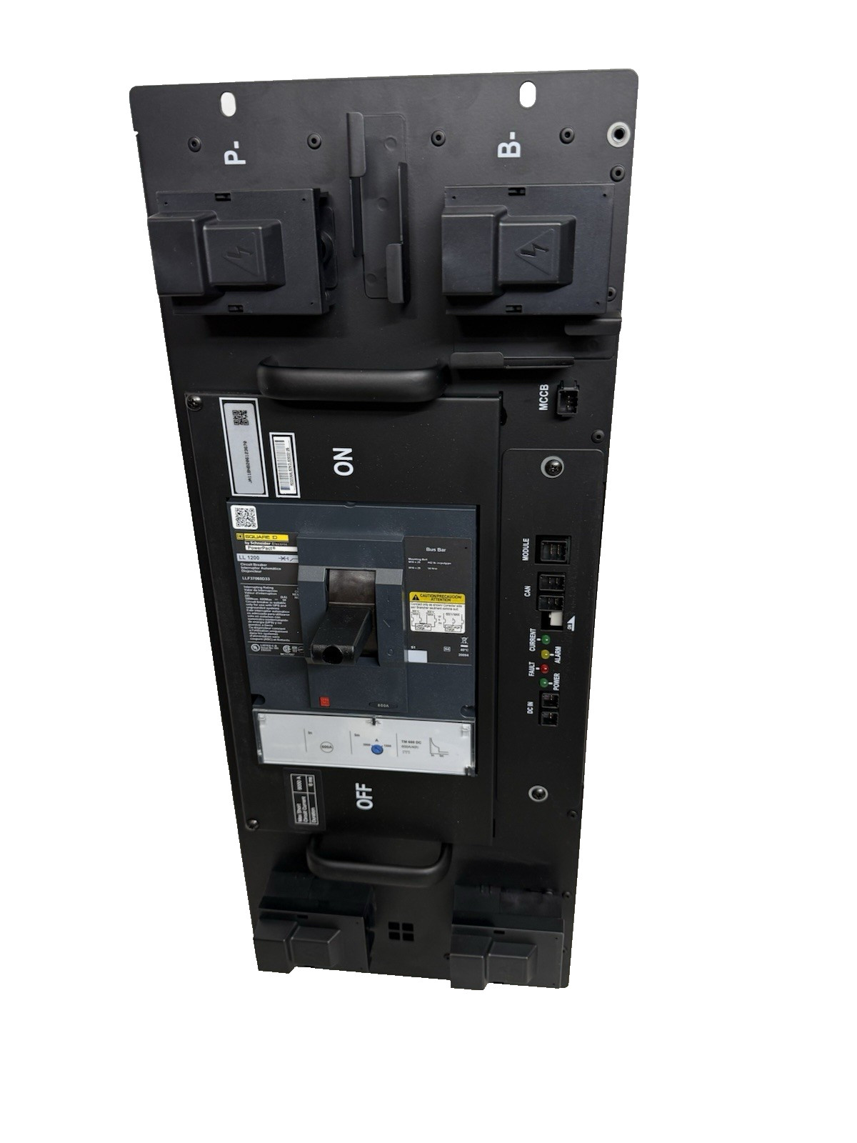 NEW Square D LLF37060D33 PowerPacT L 600A 3P 500VDC Circuit Breaker Samsung SDI