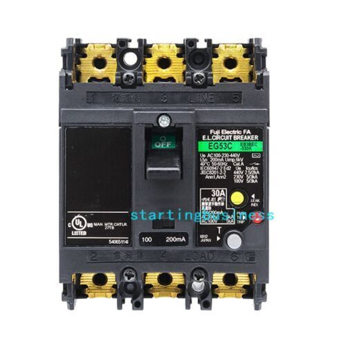 Fuji EG53C Leakage Circuit Breakers New 1PCS