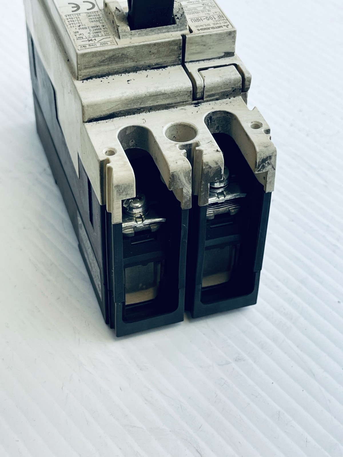 Mitsubishi 2 Pole No-Fuse Circuit Breaker NF100-HRU