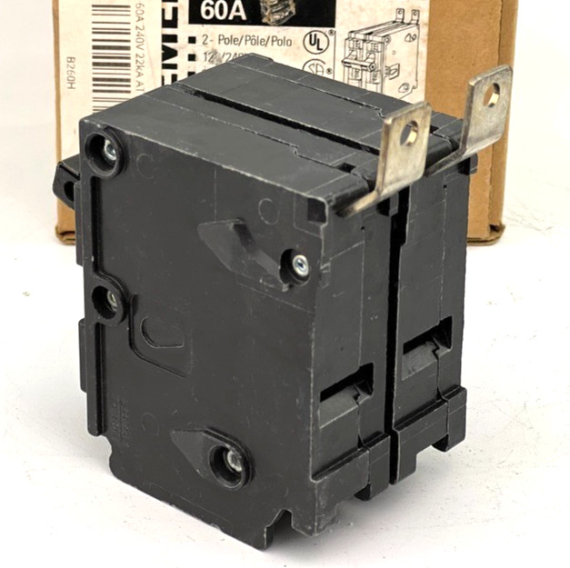 Siemens B260H 60 Amp 2 Pole Circuit Breaker Type BLH 240V Bolt On — NEW (1pc)