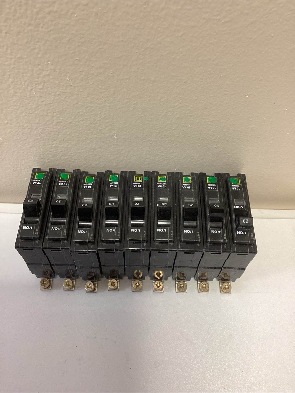 Square D QOB120 Lot Of 9
