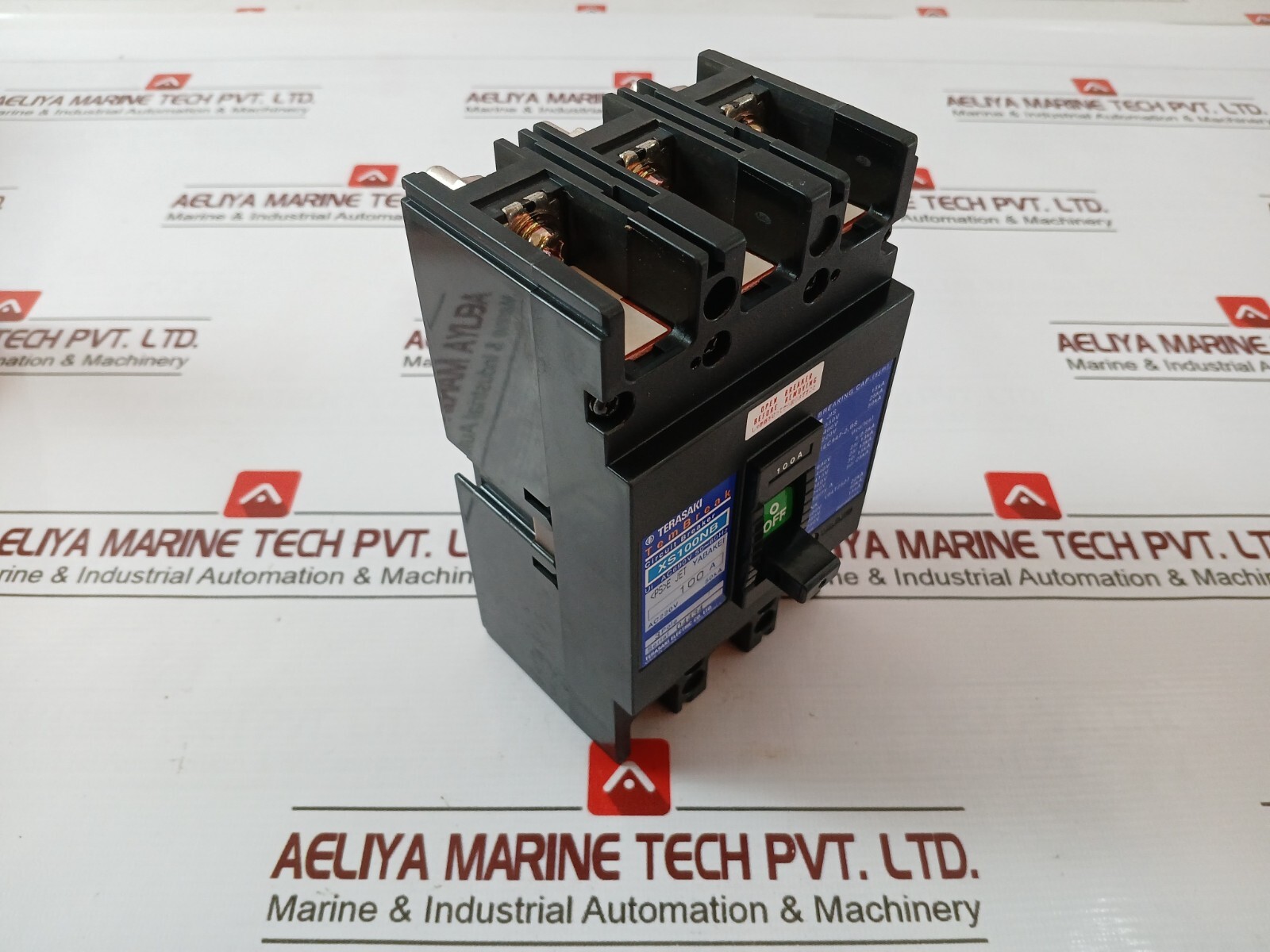 Terasaki Electric XS100NB Molded Case Circuit Breaker 3 Pole 100A AC690V 50-60HZ