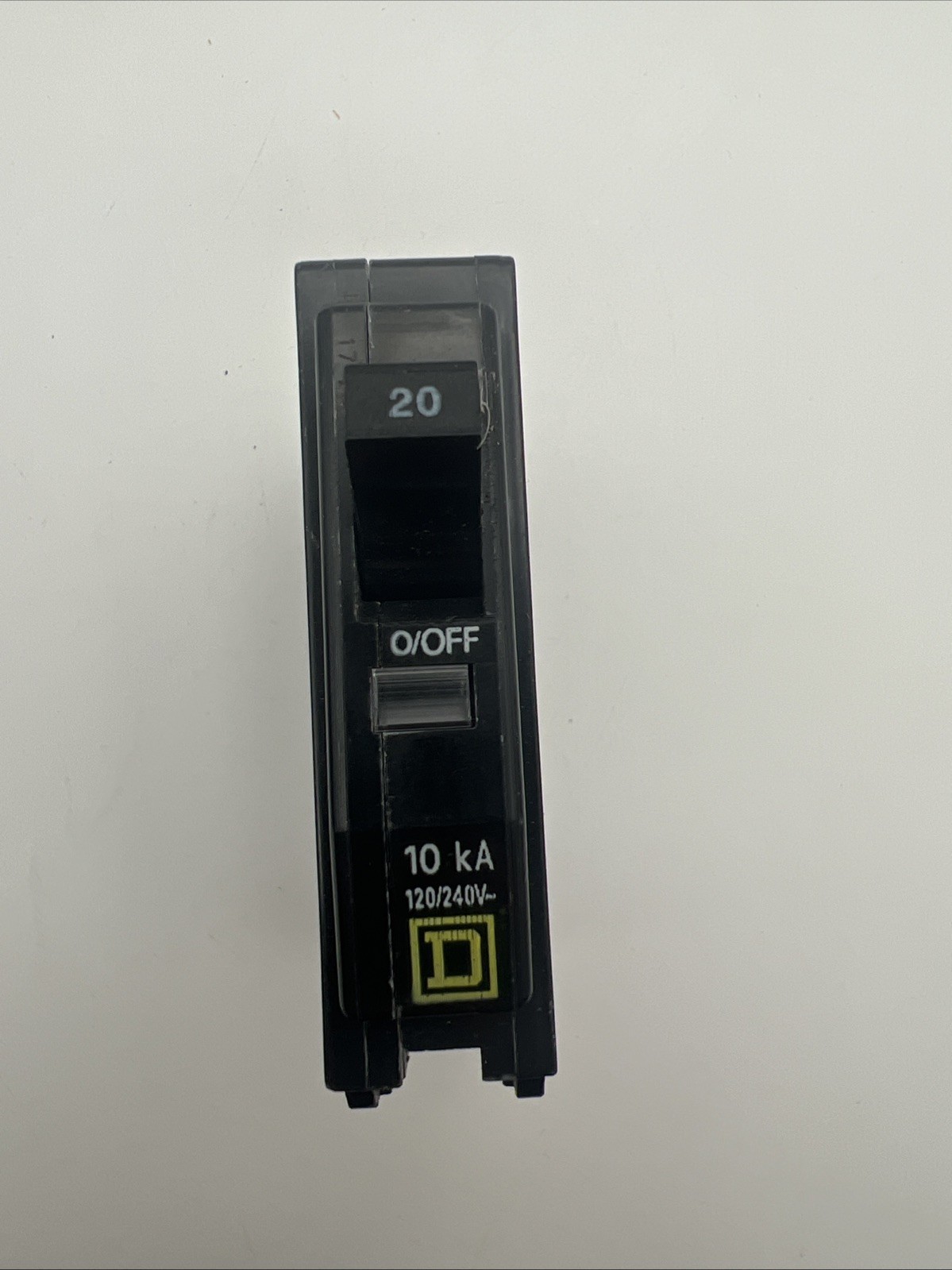LOT OF 2 Square D QO Circuit Breakers 1-QO115 15A and 1-QO120 20A