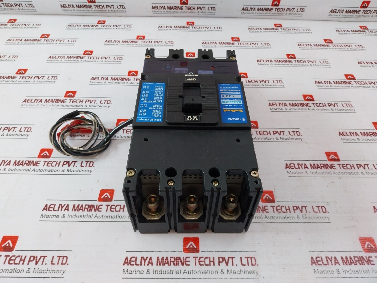 Terasaki Electric XS400NS TemBreak Circuit Breaker 3 Pole 400A 100-115V 50/60HZ