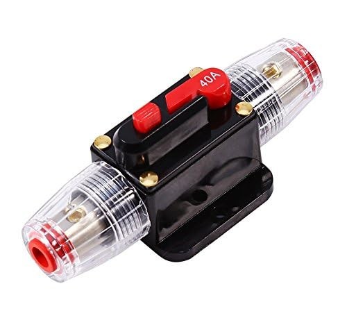 ANJOSHI Fuse Holders 40amp 20A 30A 50A 60A 80A 100A 150A Inline Circuit Break…