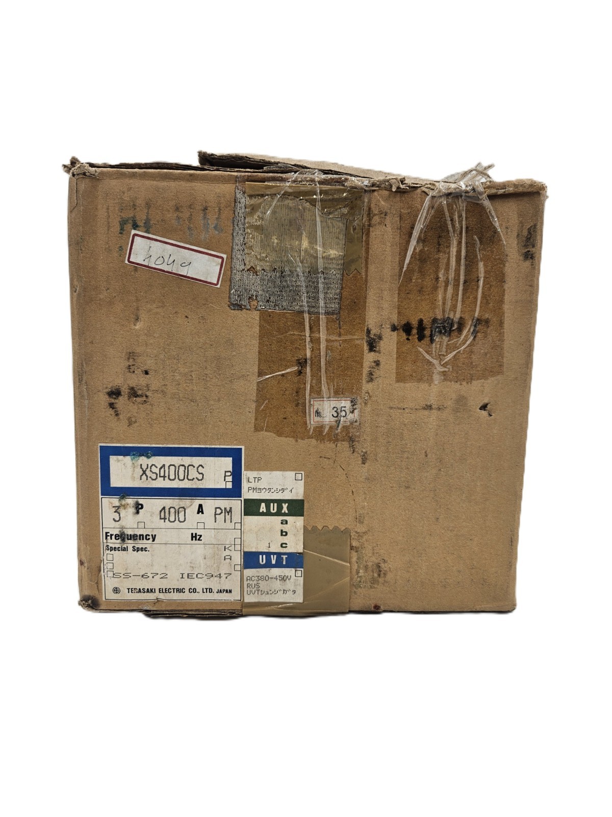 TERASAKI XS400CS TEMBREAK CIRCUIT BREAKER 3 POLE [FAST SHIPPING]