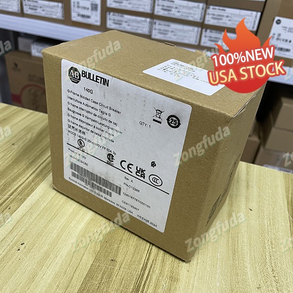 New Allen-Bradley 140G-G2C3-C50 Automation Power Safety Breaker Unit