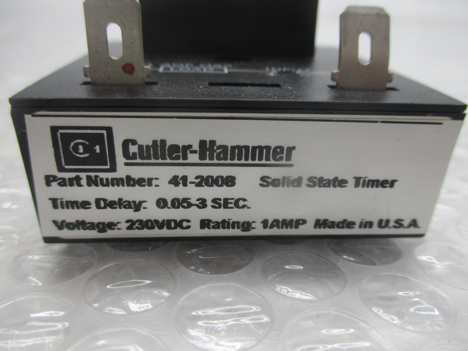 CUTLER HAMMER 41-2008 SOLID STATE TIMER NSNP