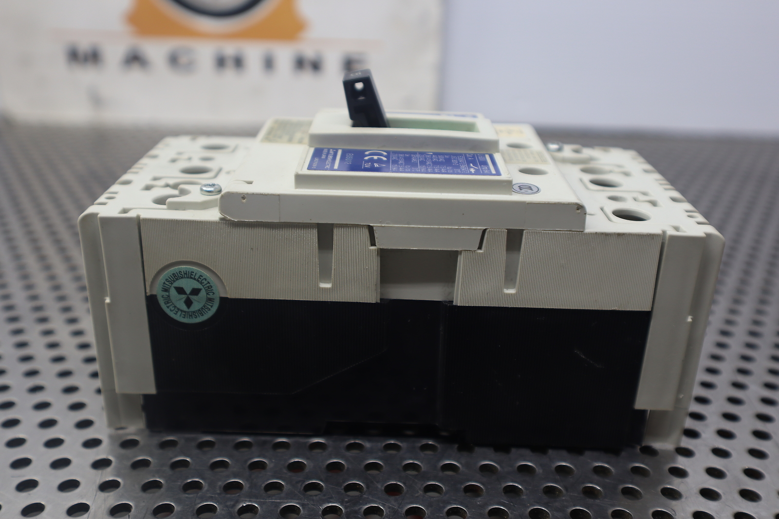 Mitsubishi NF50-SWU 15A No-Fuse Breaker 3-Pole 240VAC W/ F05SWUA Handle Used
