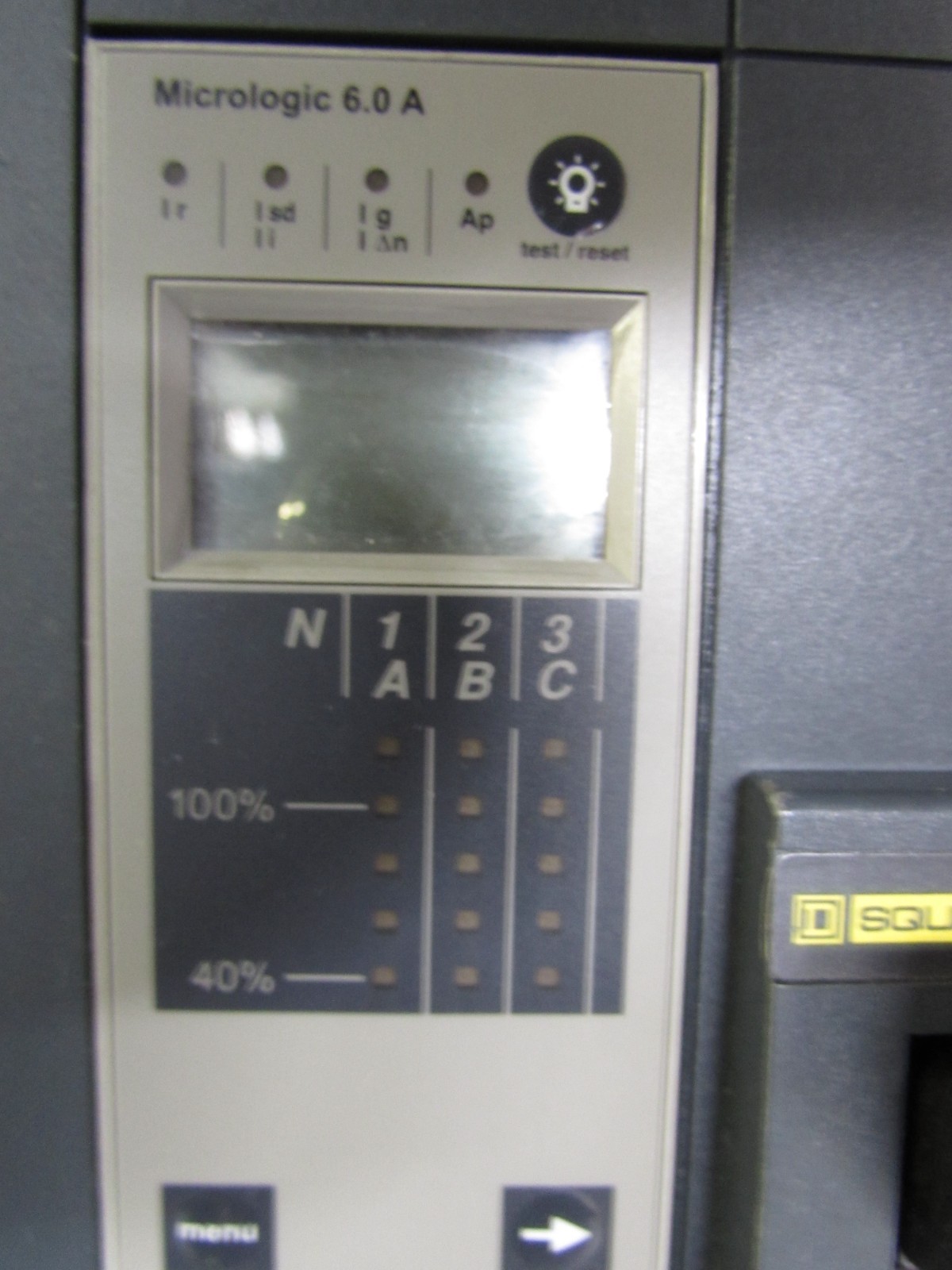 Square D PGA36100U44AYP , PowerPact I-LINE Circuit Breaker , LSIG, 3P/600V/1000A