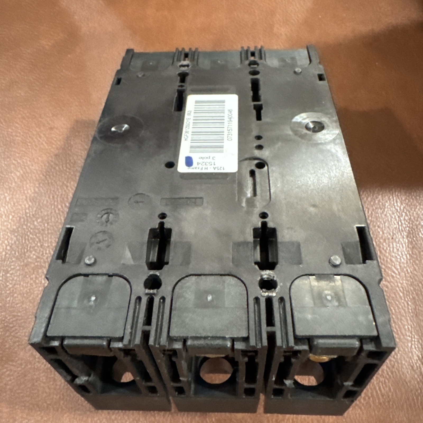 Square D 3P 125A PowerPact HG 150 527874P1 125 AMP Circuit Breaker 3 Pole