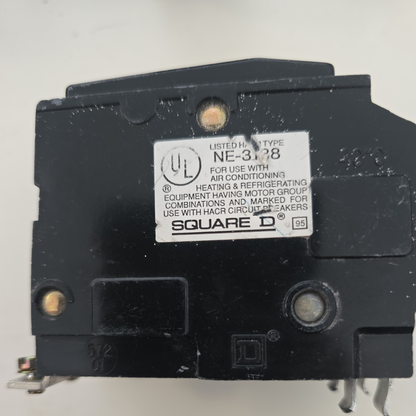 Square D QOB360 60amp Circuit Breaker, bolt in